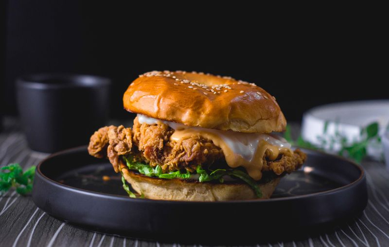 Dave's hot chicken featured combo deal with crispy fried chicken