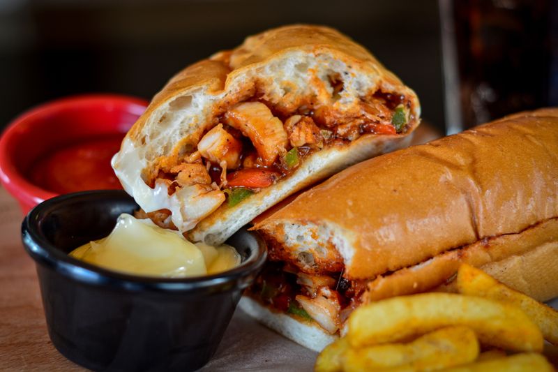 Lunch combo special with chicken and sides