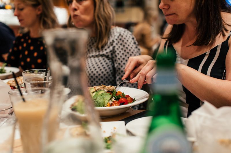 Community dining event at daves hot chicken, United States
