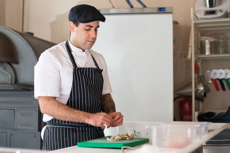 Head chef at Dave's hot chicken crafting bold flavours