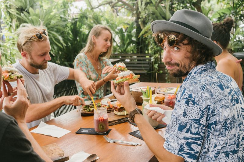Weekend brunch gathering event at dave's hot chicken